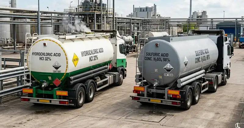 HCl vs H₂SO₄