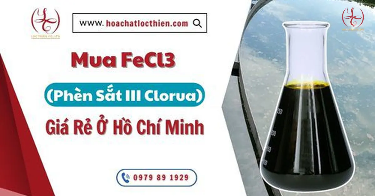 Mua FeCl3 (Phèn sắt III clorua) giá rẻ ở Hồ Chí Minh