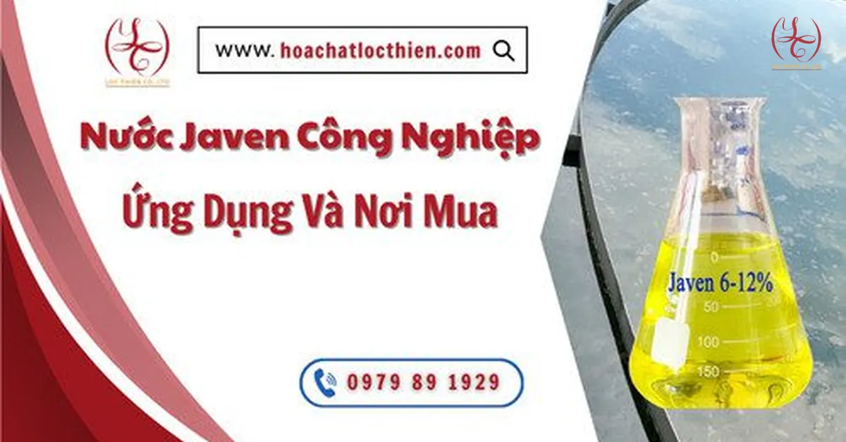 Nước Javen Công Nghiệp Ứng Dụng Và Nơi Mua