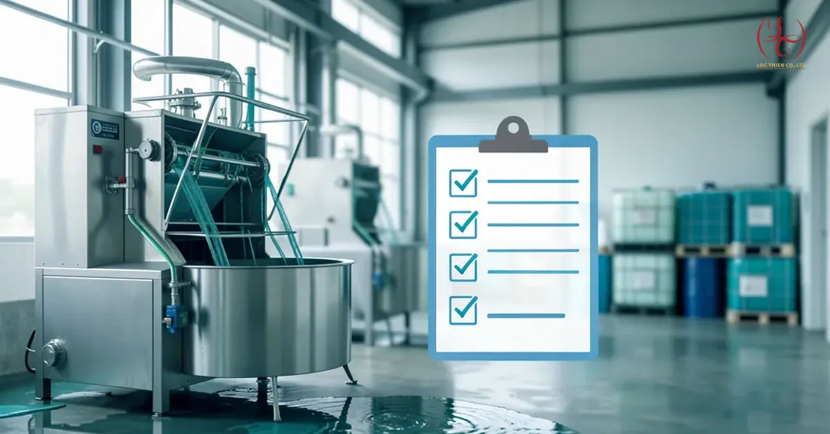 Nhà máy dệt nhuộm kiểm soát hóa chất theo ZDHC: inventory, checklist và hệ thống xử lý ướt B2B