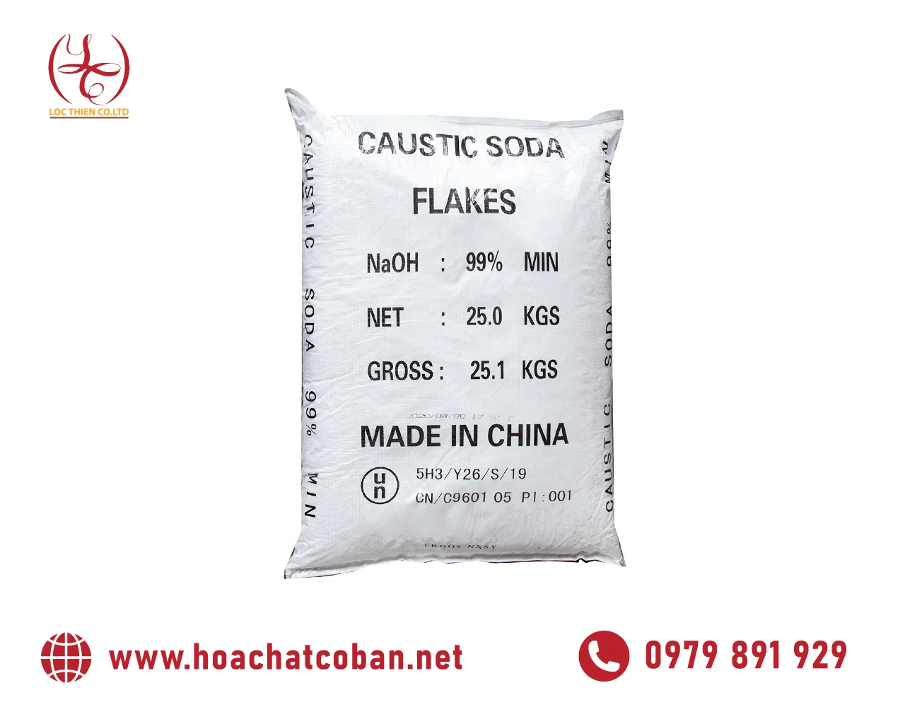 Cách đọc COA NaOH — ảnh thực tế xút vảy Hóa Chất Lộc Thiên