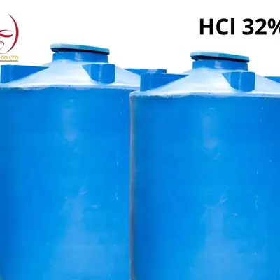 Axit HCl 32–35% (axit clohydric / hydrochloric acid) — Lộc Thiên Chemical