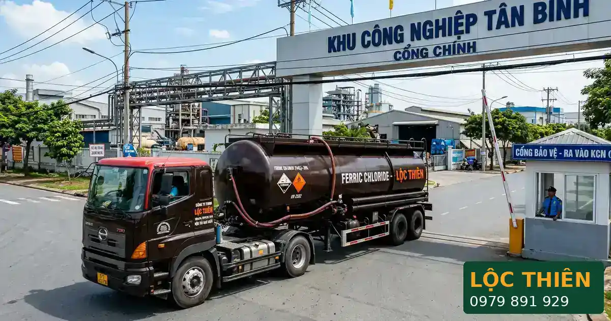 FeCl3 36–40% (Sắt III Clorua lỏng / ferric chloride) — Lộc Thiên Chemical