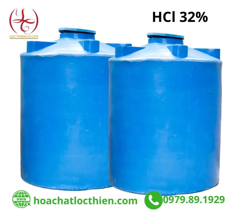 Acid HCl 32% - 35% — Lộc Thiên Chemical