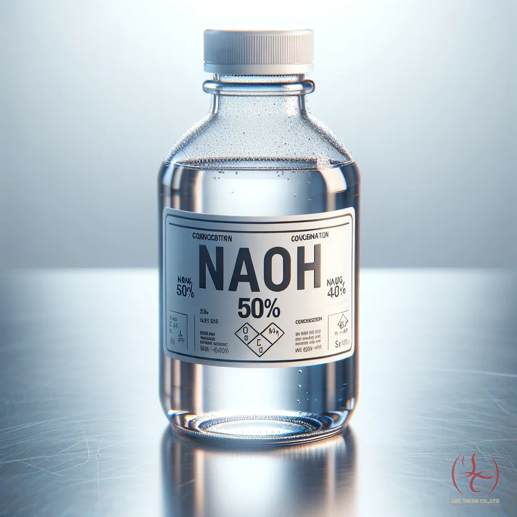 Can NaOH lỏng 50% — quy cách đóng gói 30kg