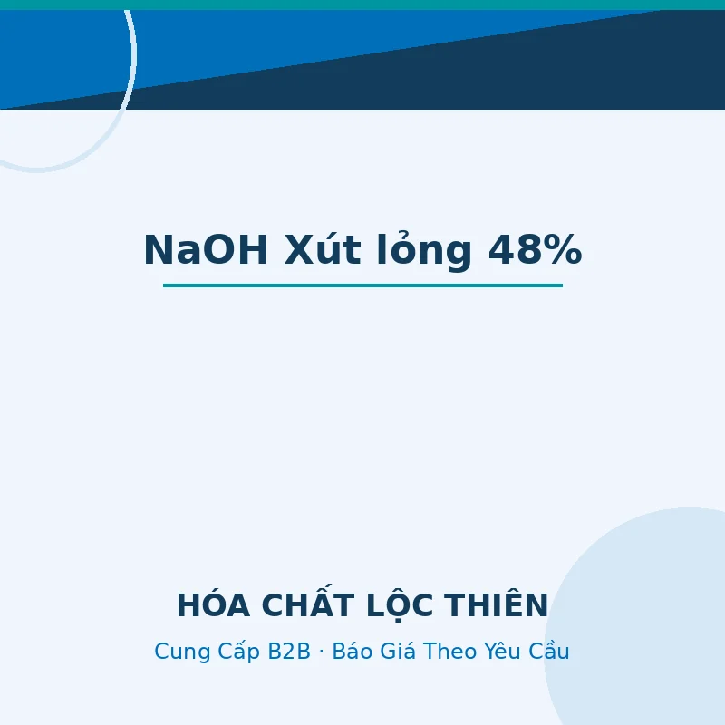 NaOH Xút lỏng 48% — Lộc Thiên Chemical