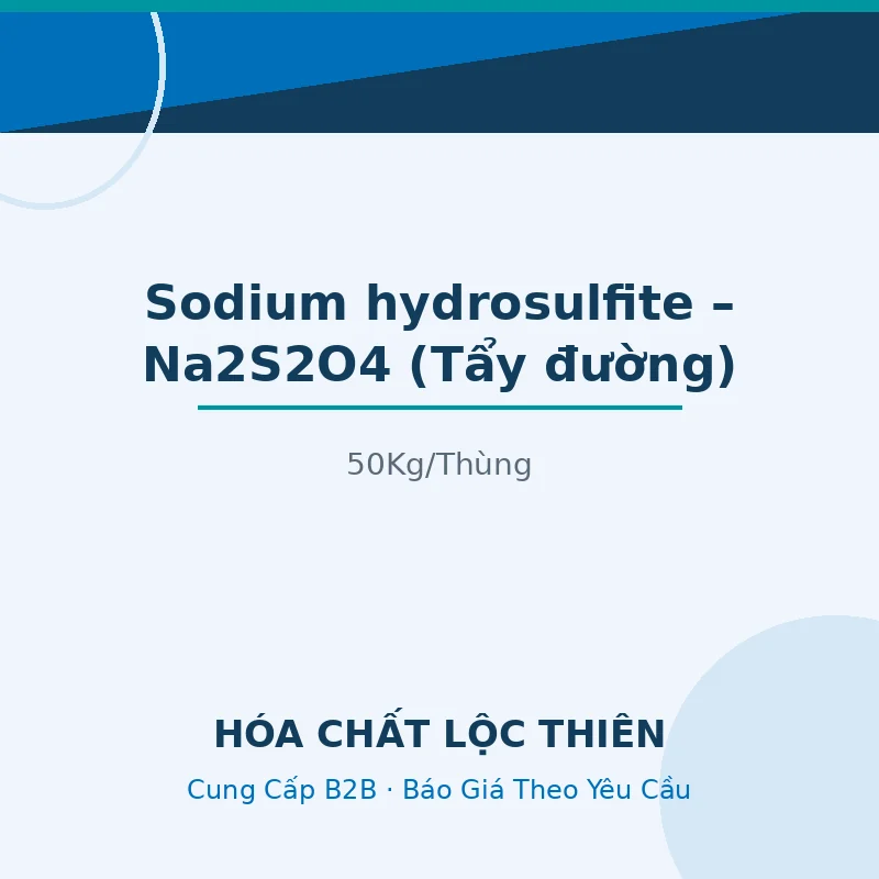 Sodium hdrosulfite