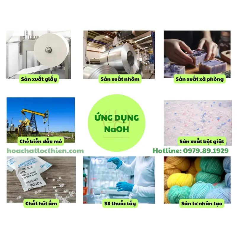 Xút vảy NaOH 98% Đài Loan — bao 25kg