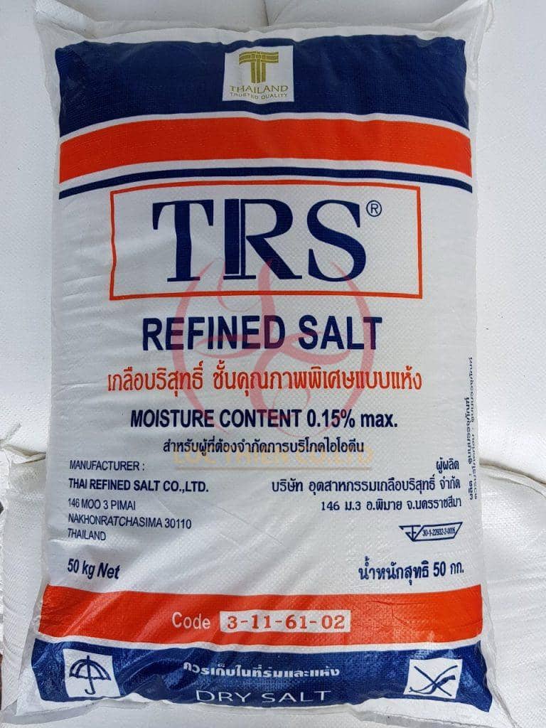 Thai TRS Salt at the Loc Thien Warehouse
