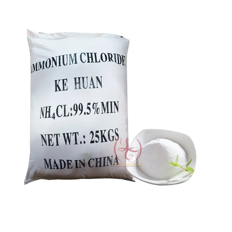 Muối Amoni chloride | NH4Cl | 25Kg/Bao | Trung Quốc
