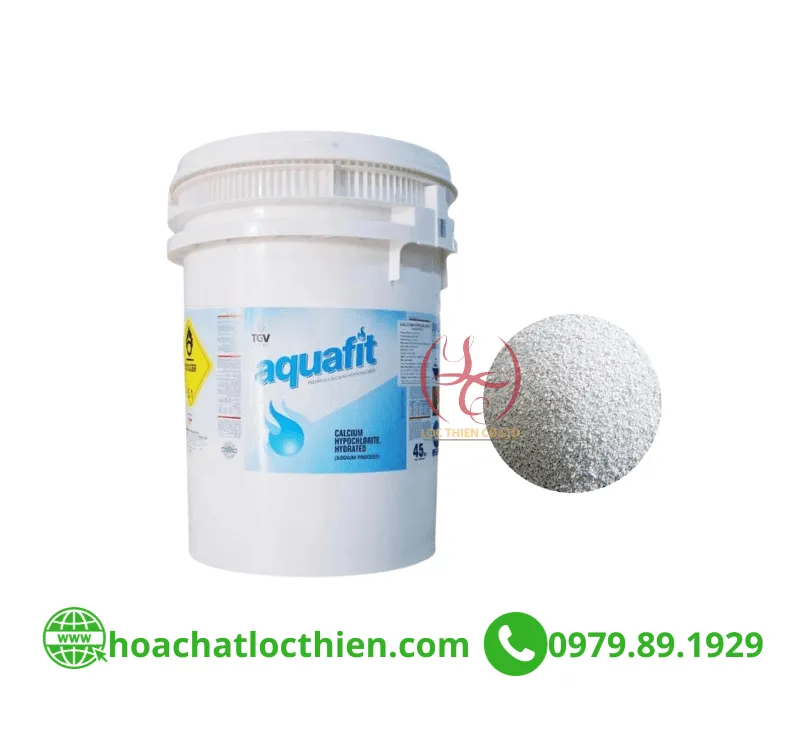 Chlorine Aquafit Ca(OCl)2 | Ấn Độ | 45Kg/ Thùng — Lộc Thiên Chemical
