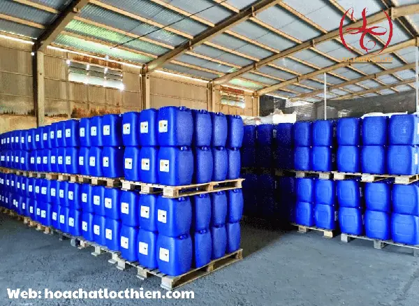 Oxy Gia H2O2 Han Quoc 50% 35Kg Can