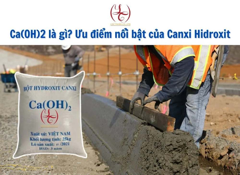 Ca(OH)2, canxi hidroxit
