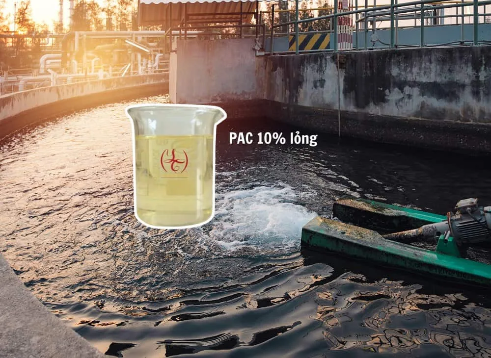 PAC 10% lỏng xử lý nước thải