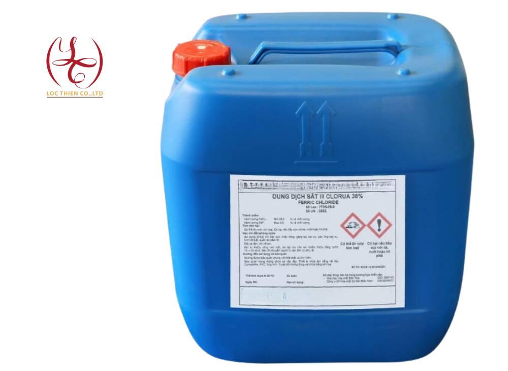 cung cấp hóa chất FeCl3 - sắt 3 clorua