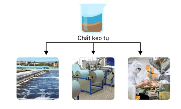 Ứng Dụng Trong Thực Tiễn của chất keo tụ