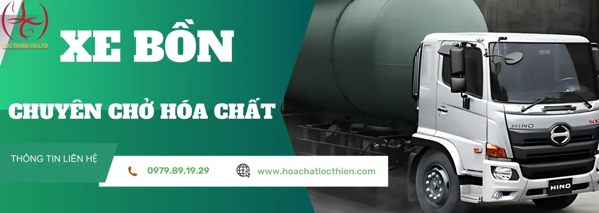 Hóa Chất Lộc Thiên — Nhà cung cấp hóa chất công nghiệp FeCl2, NaOH, PAC tại TP.HCM